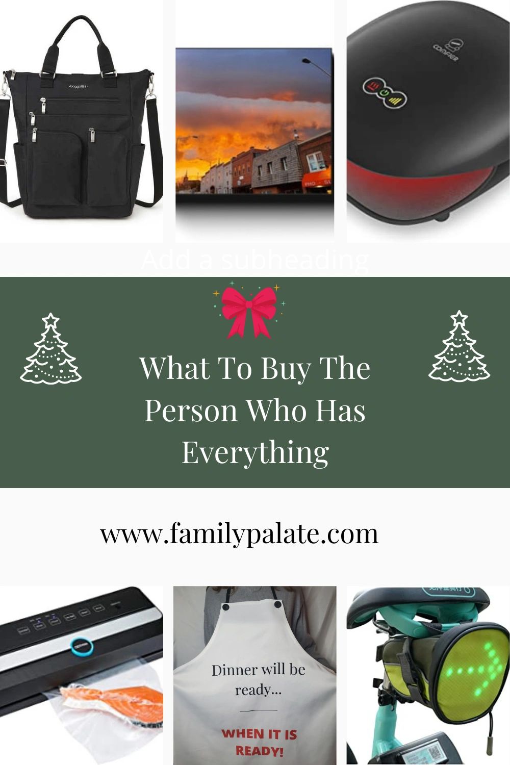 What To Buy The Person Who Has Everything